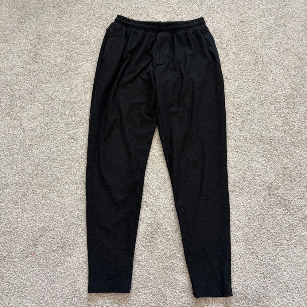 Beyond Yoga Mens Spacedye Take It Easy Sweatpants S Gray Casual Lounge Relaxed